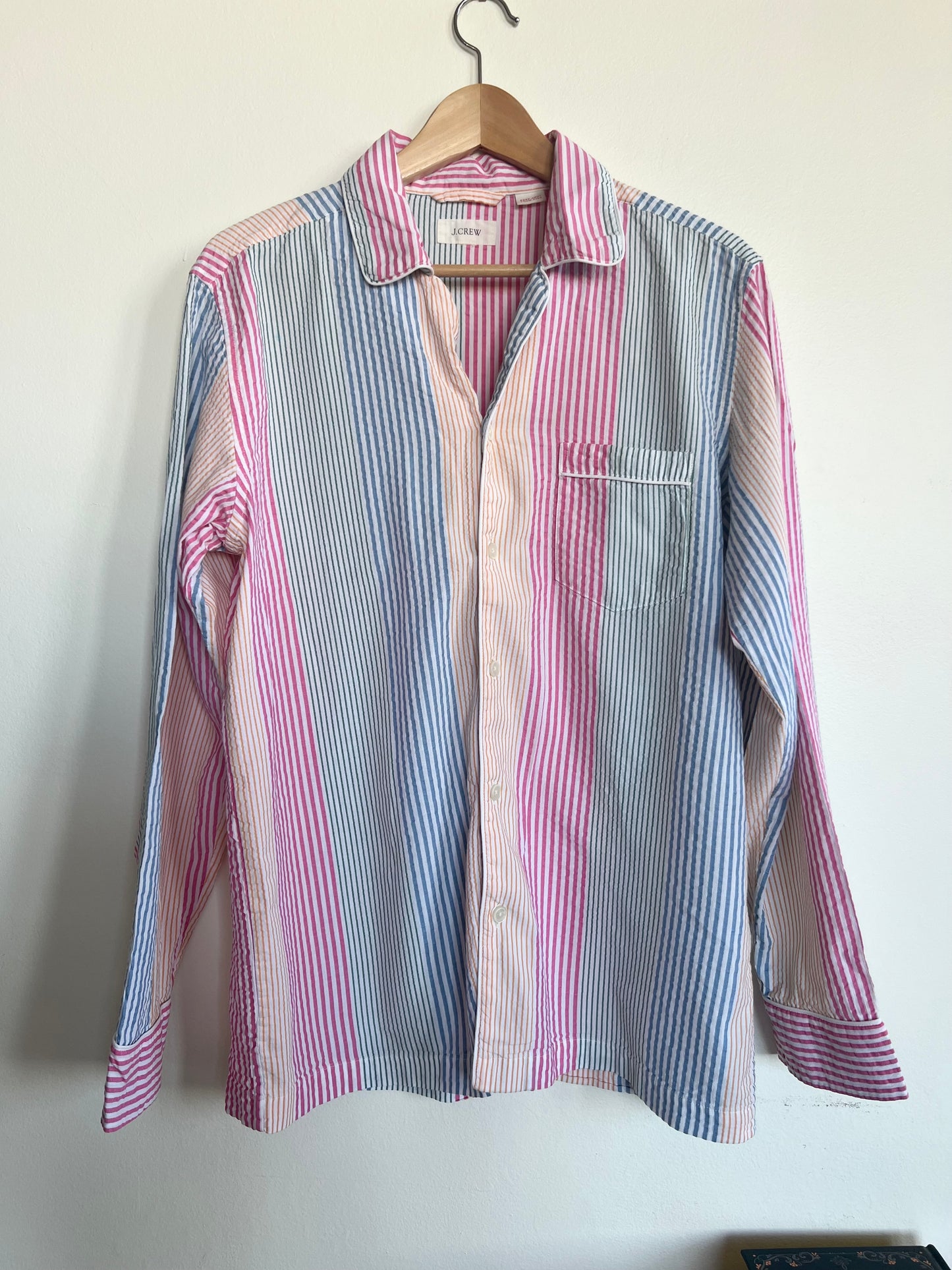 "J. Crew" striped shirt / See measurements