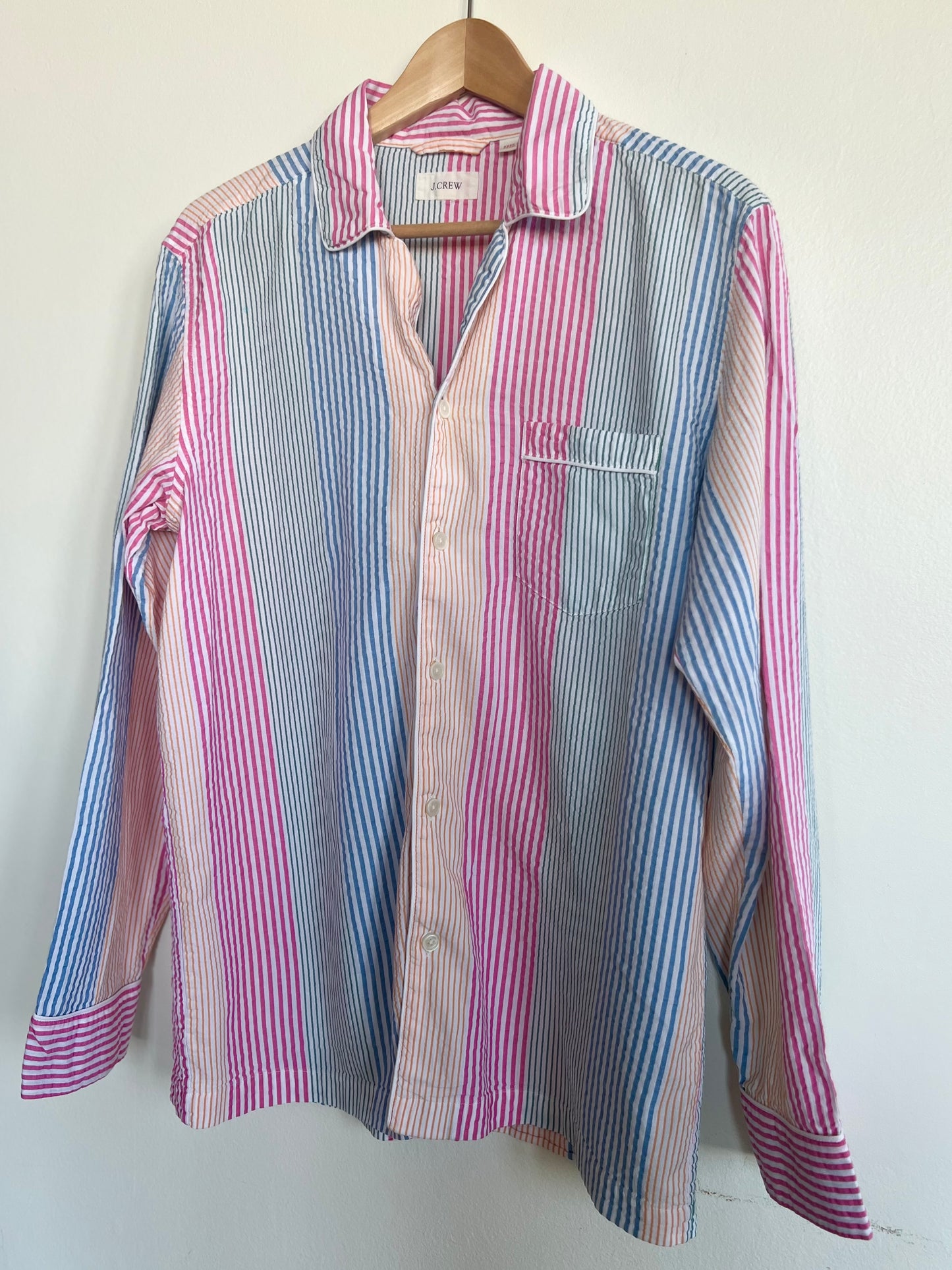 "J. Crew" striped shirt / See measurements