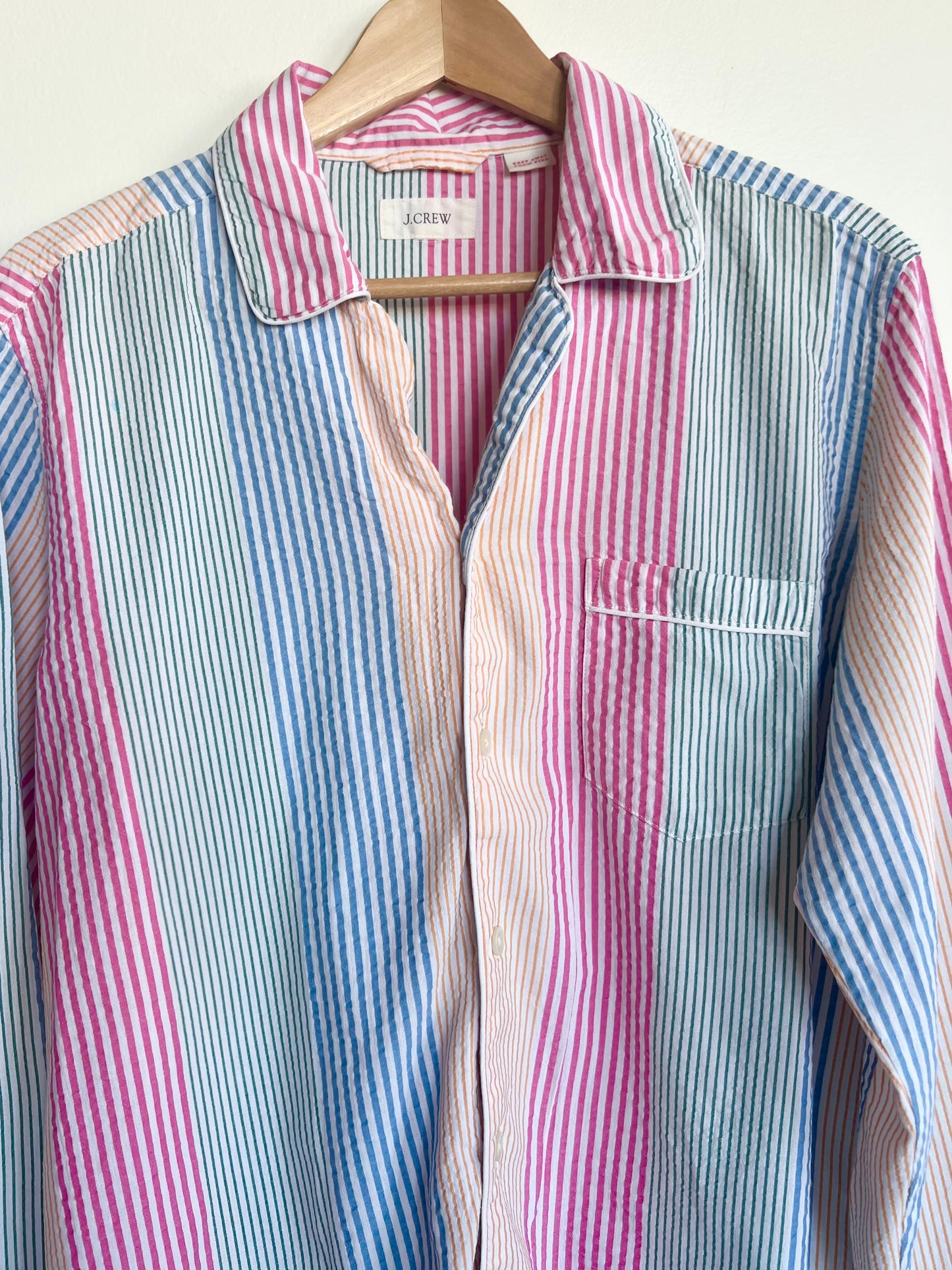 "J. Crew" striped shirt / See measurements