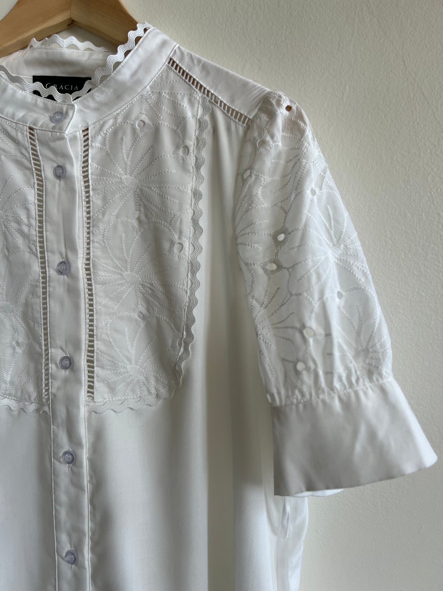 "GRACIA" white dress - Size M