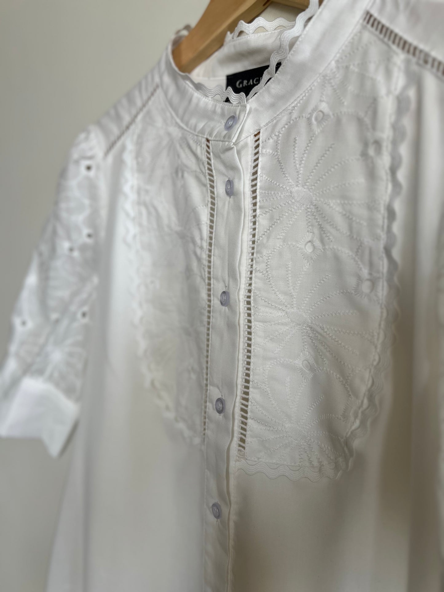 "GRACIA" white dress - Size M