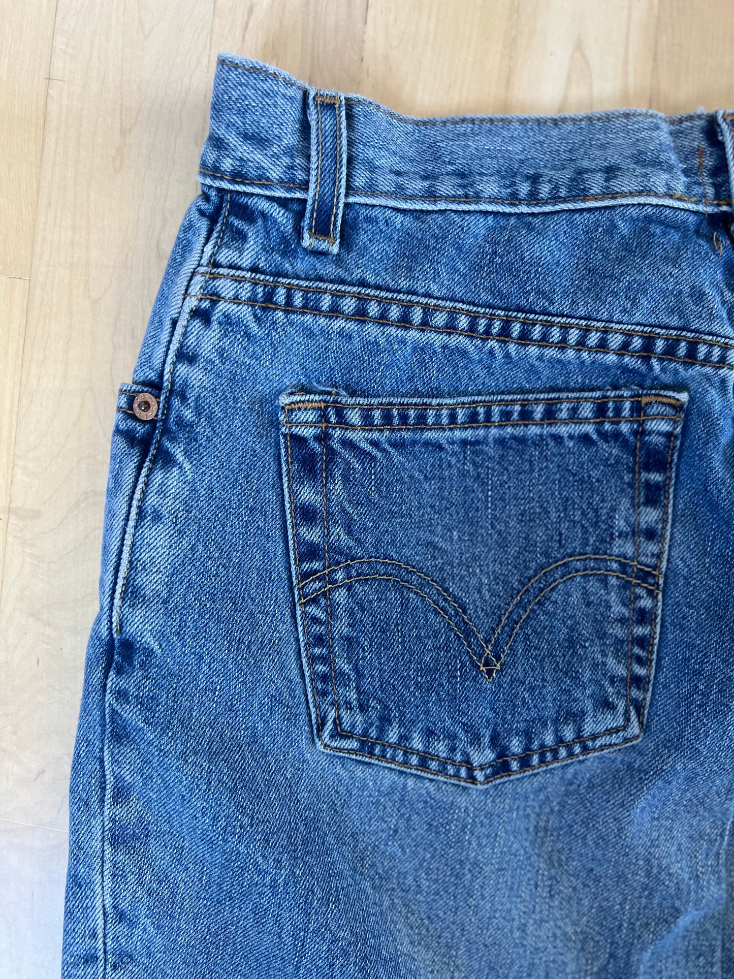"Furst of a kind" denim maxi skirt - Size M