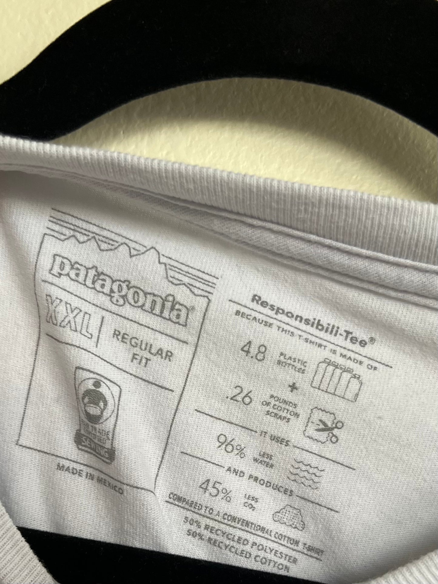 "PATAGONIA" Man t-shirt / Size XXL