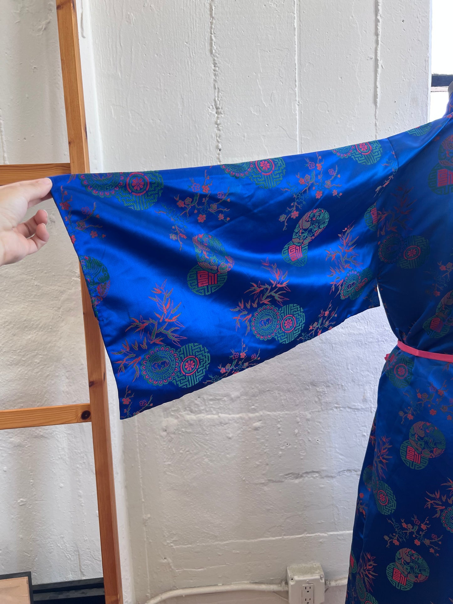 Chinese blue robe - One size (fits all)