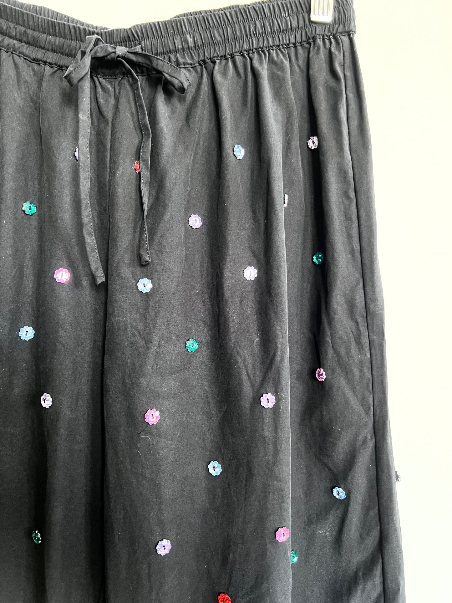 "Hill House" jewel black pants - Size M