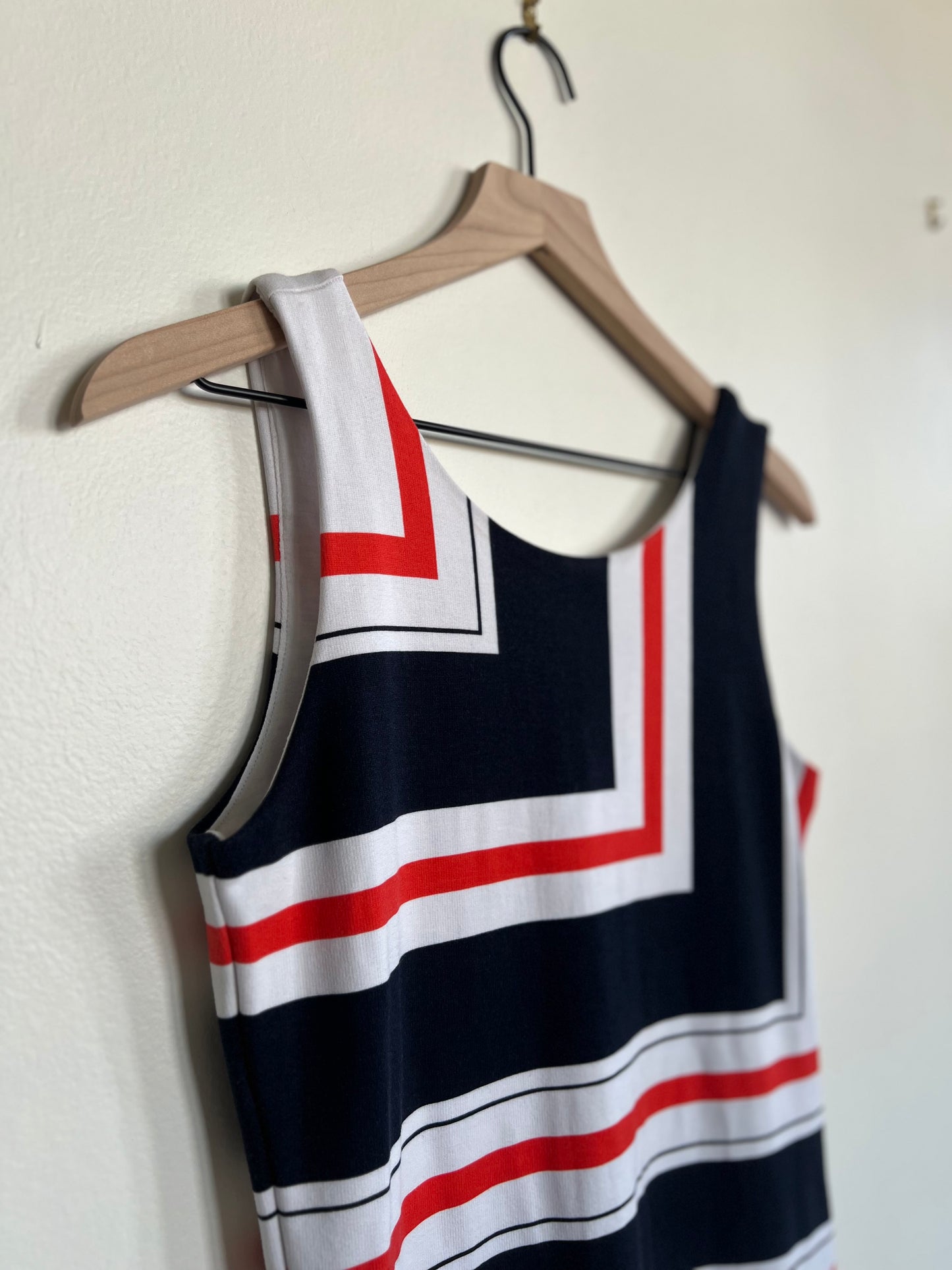 "H&M" Stripes stretch pencil dress - Size M