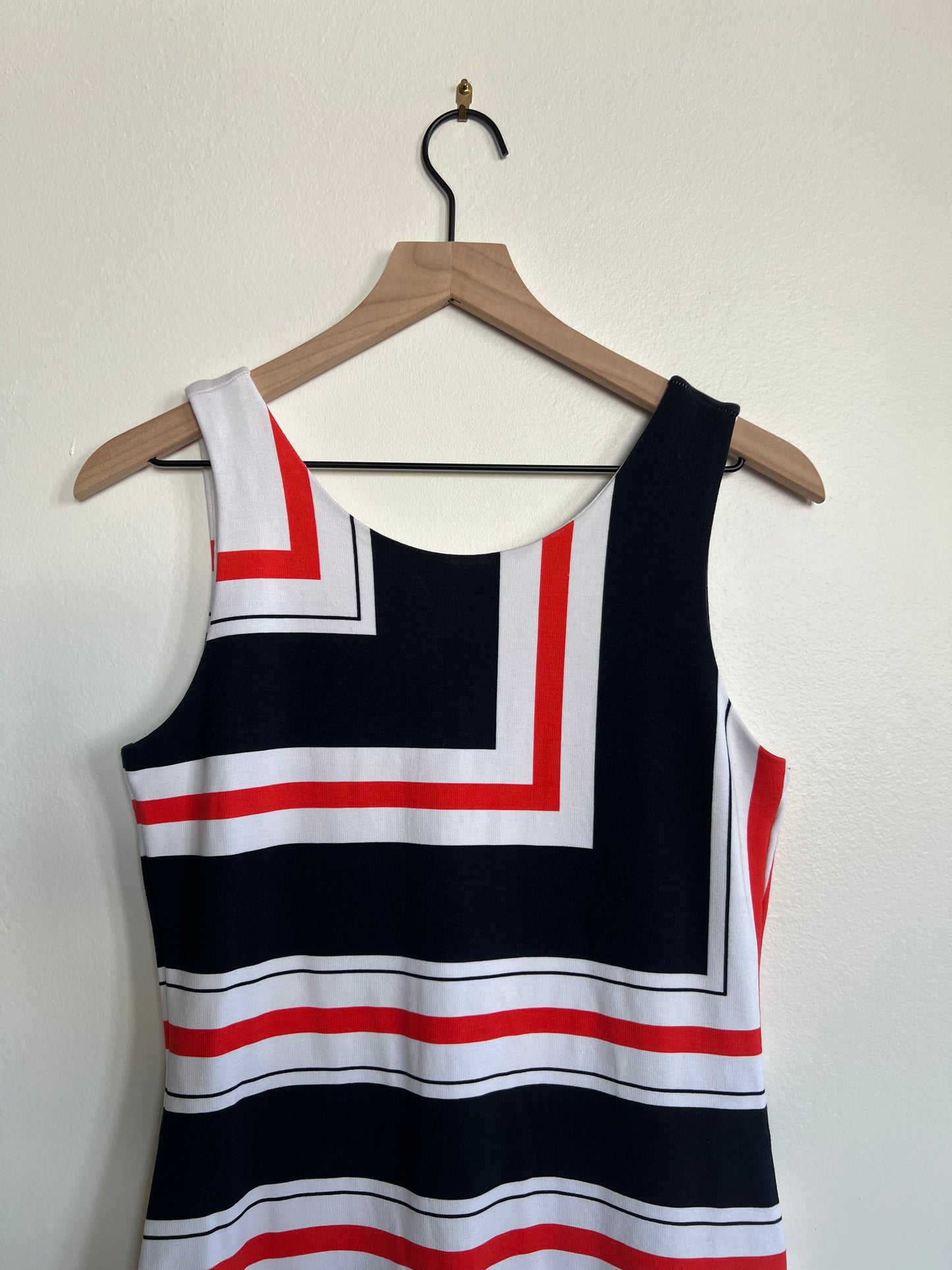 "H&M" Stripes stretch pencil dress - Size M
