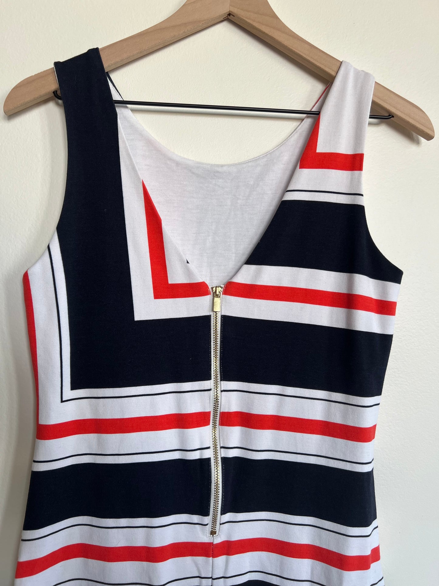"H&M" Stripes stretch pencil dress - Size M