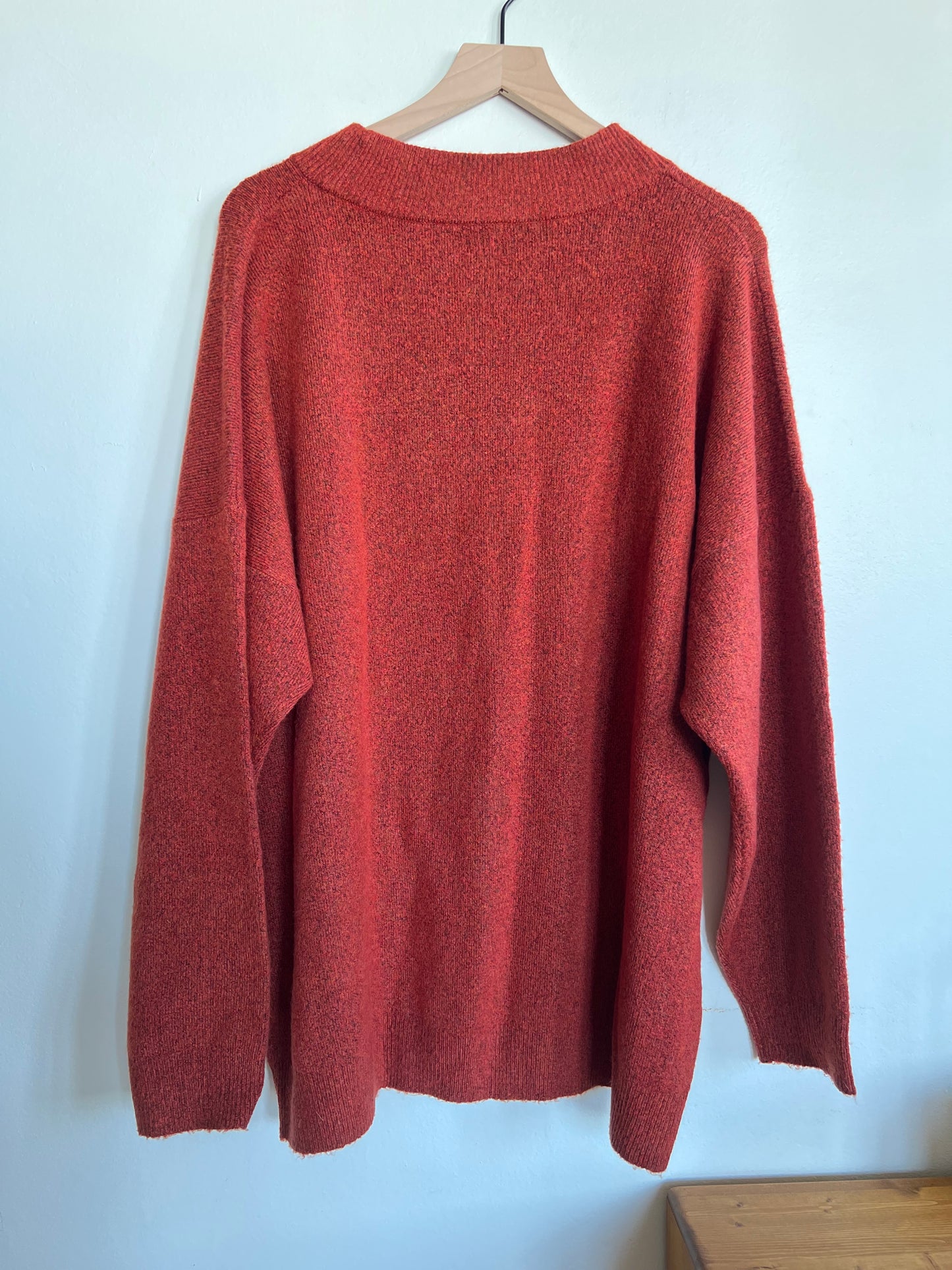 "A new day" persian red sweater - Size XXL