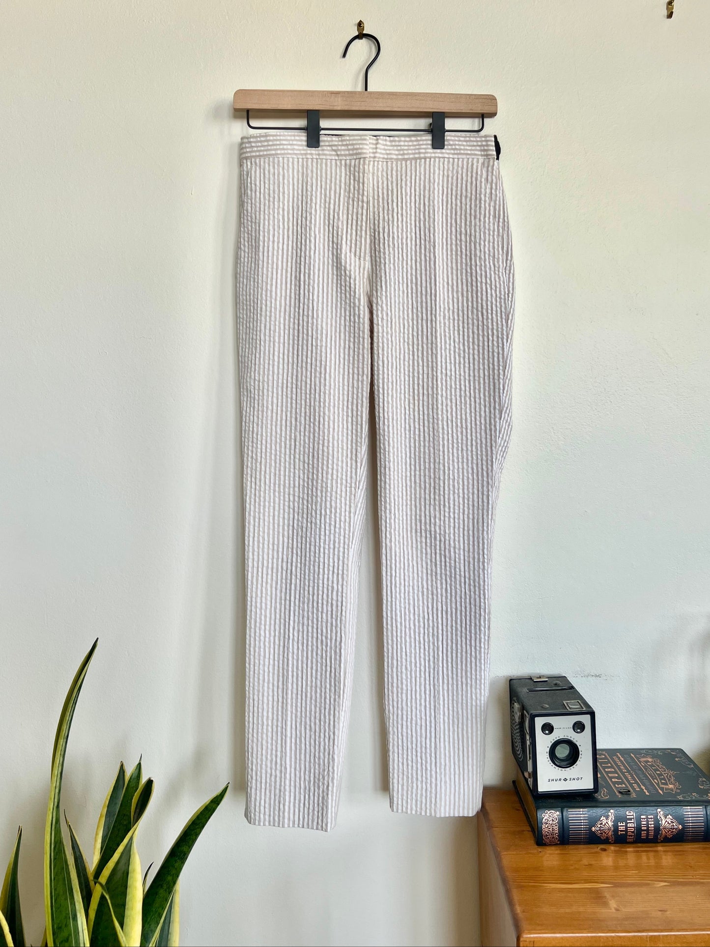 "ZARA" beige pants -Size S