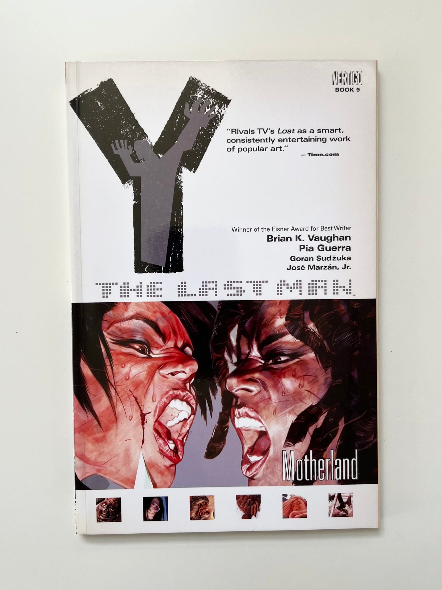 "The last man" - Motherland / Vertigo - book 9