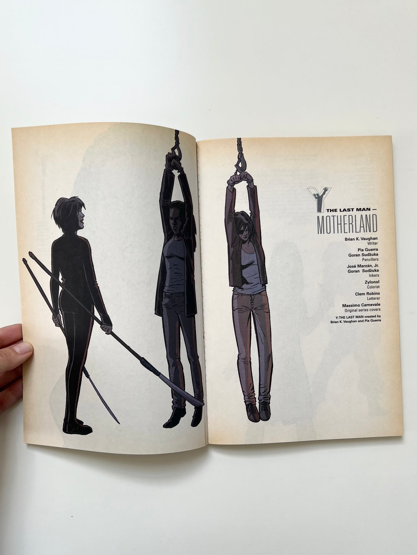 "The last man" - Motherland / Vertigo - book 9