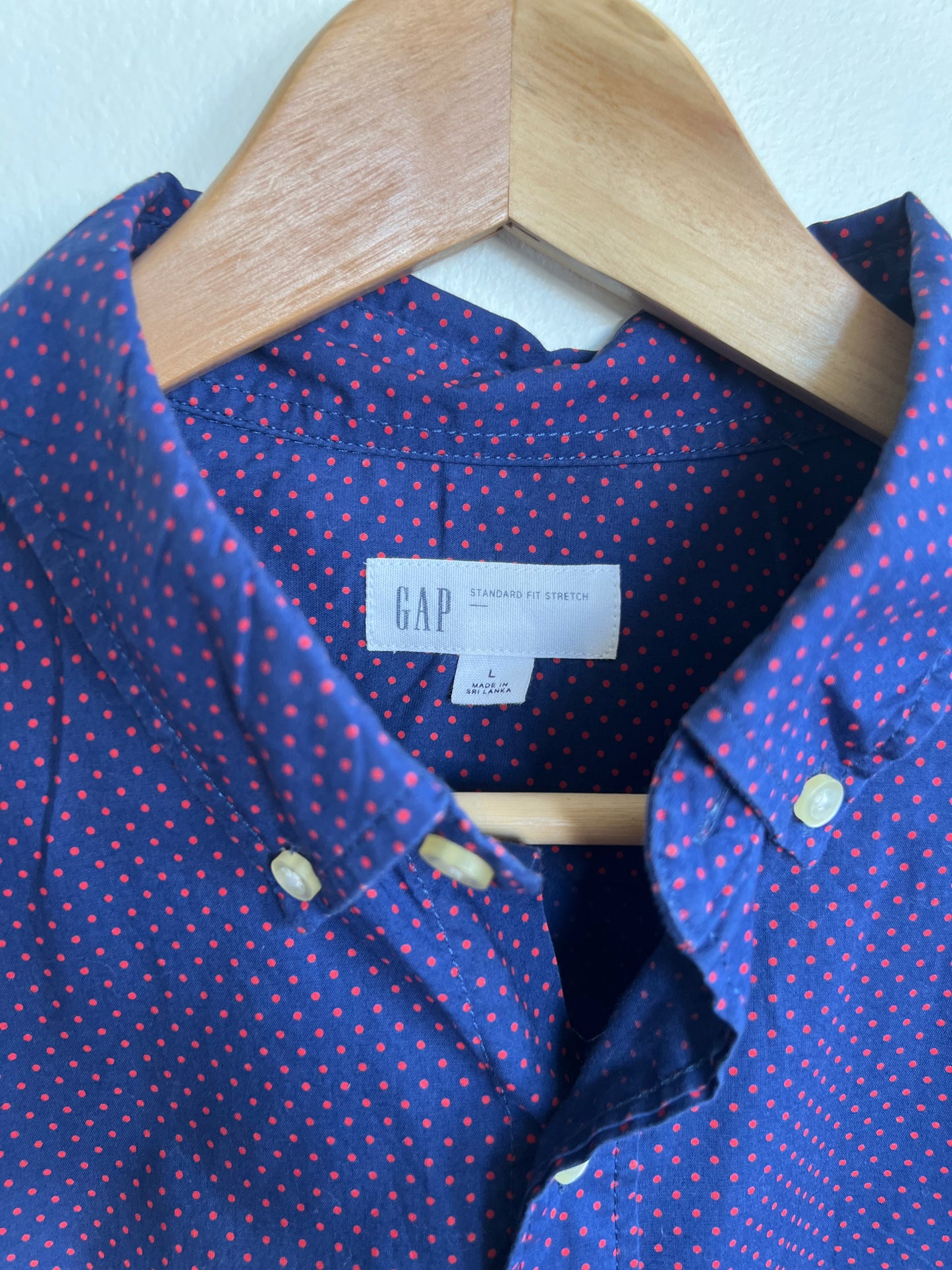 "GAP" man short sleeve shirt / Size L