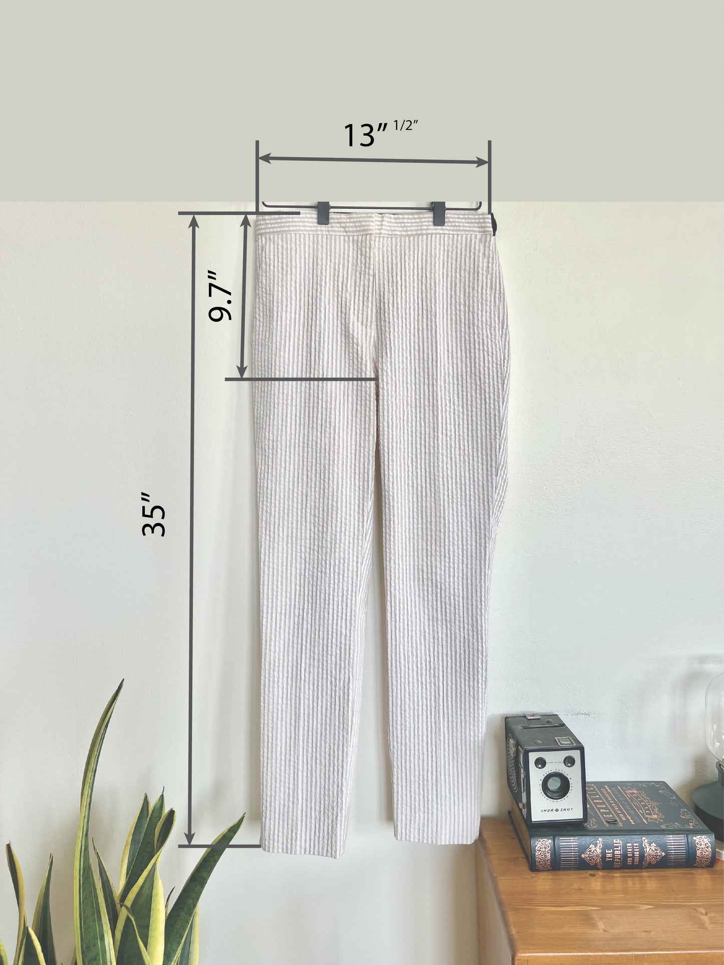 "ZARA" beige pants -Size S