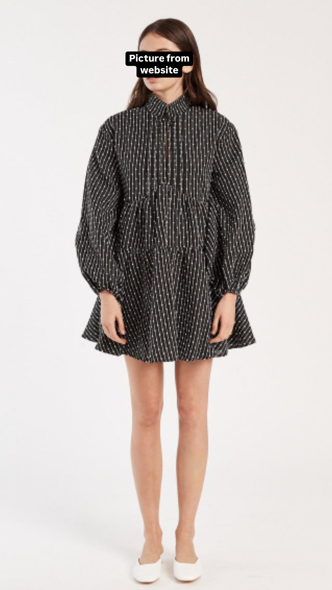 "C/MEO COLLECTIVE" Black & white dress - Size XS