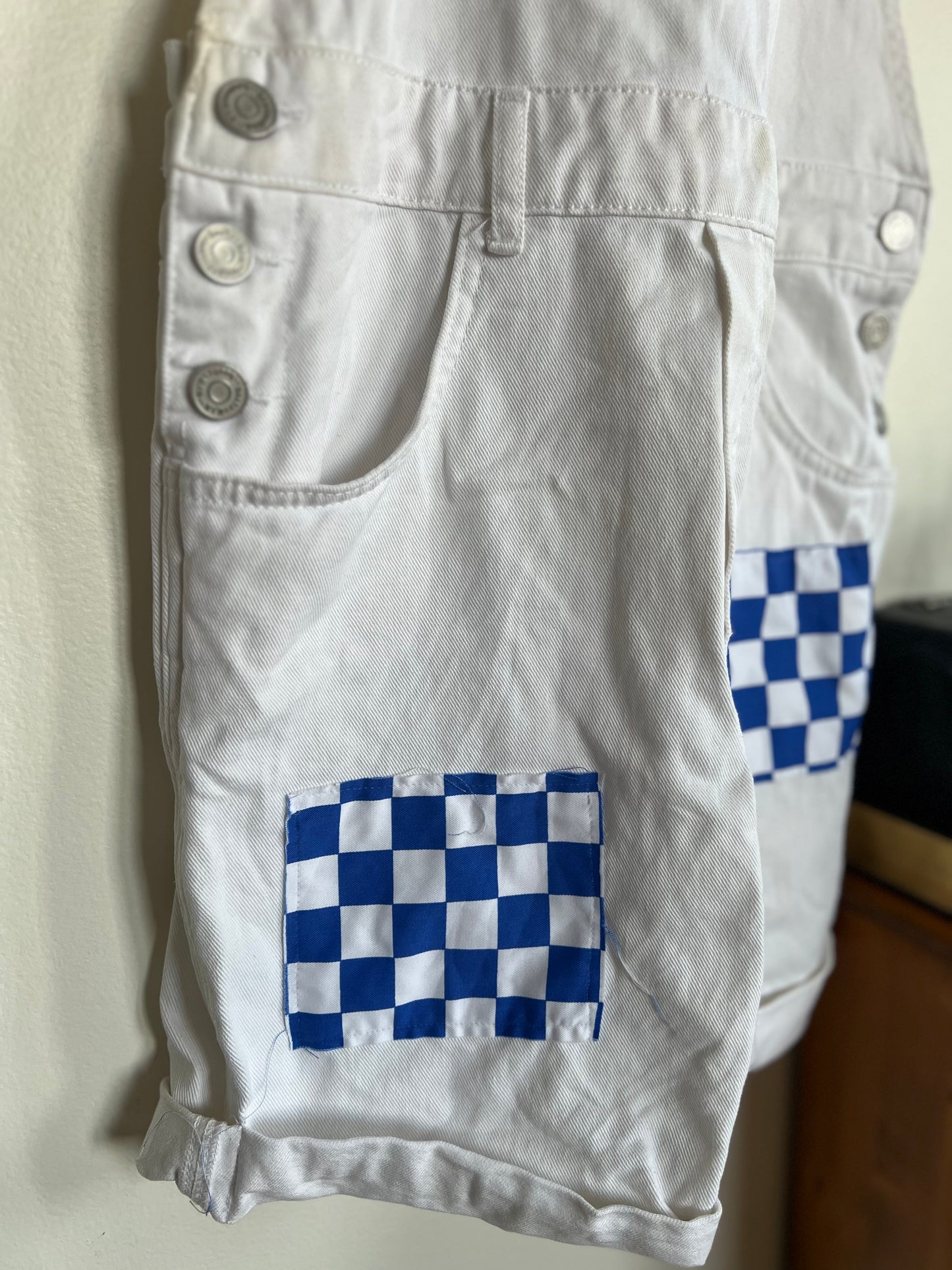 "boohooMAN" Relaxed Fit Short Overalls / Size 28 / Unisex