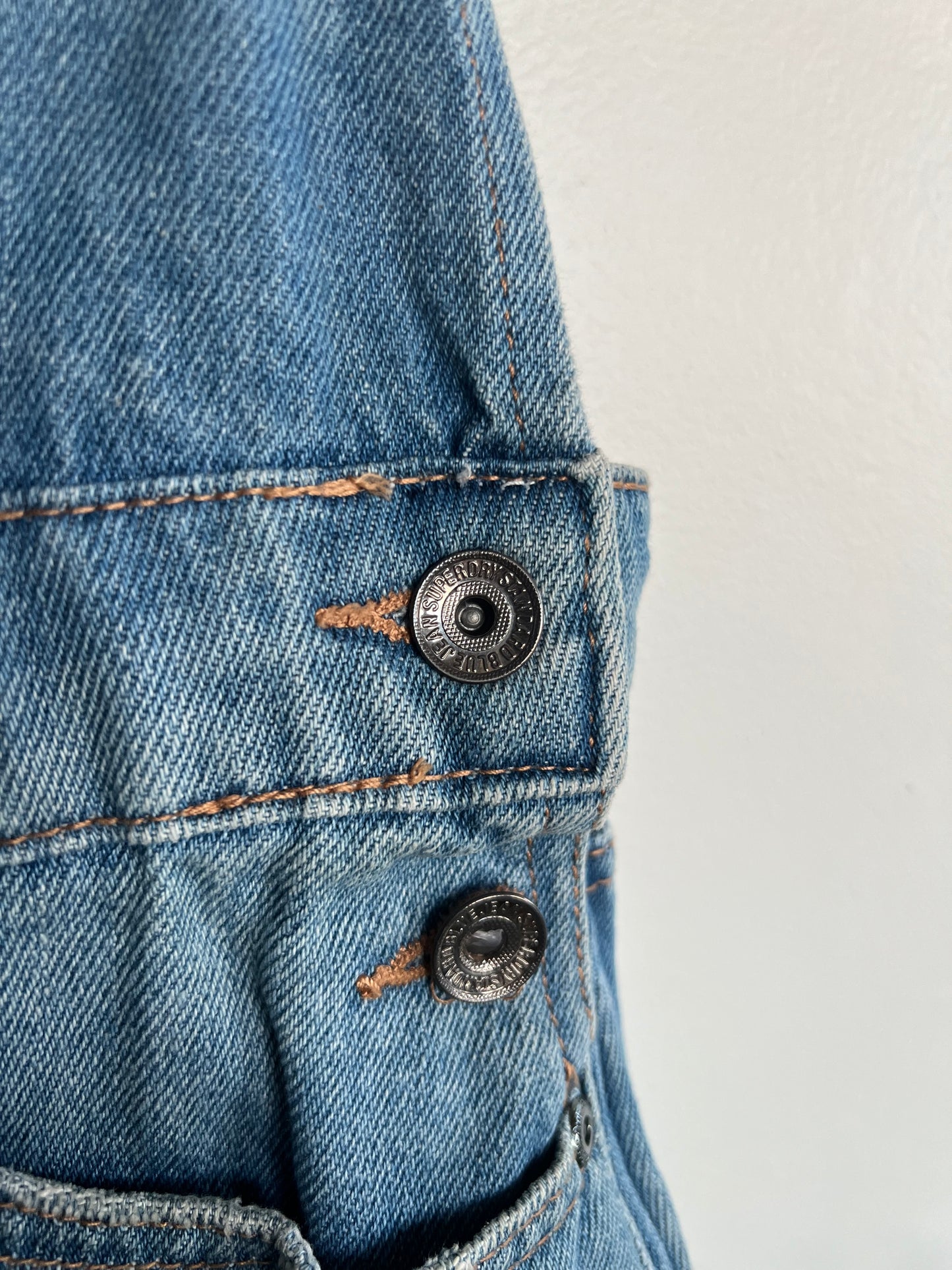 "Vintage superdry" jeans overall / Size 12