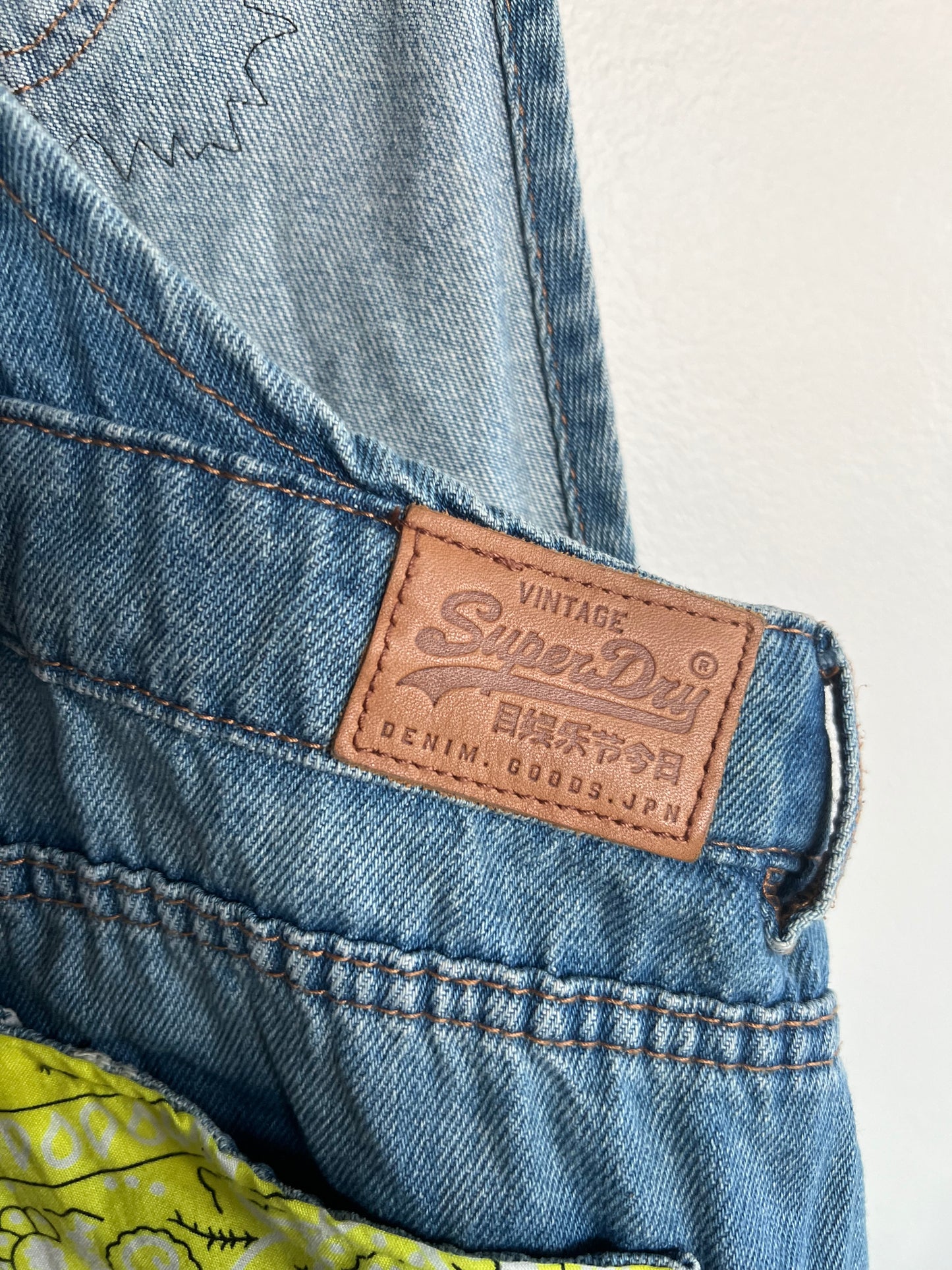"Vintage superdry" jeans overall / Size 12