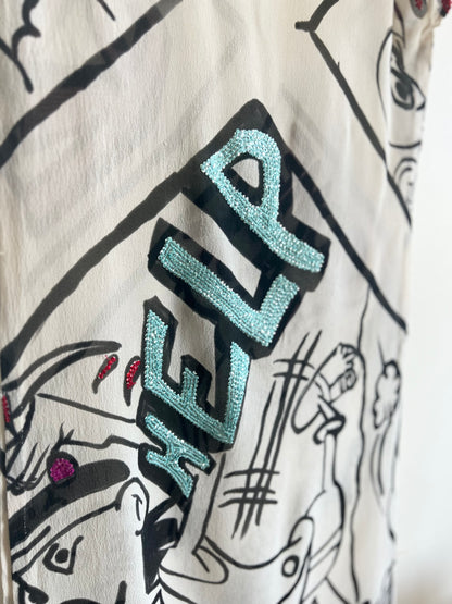 "Fish Fry"see through dress / Size XS - S