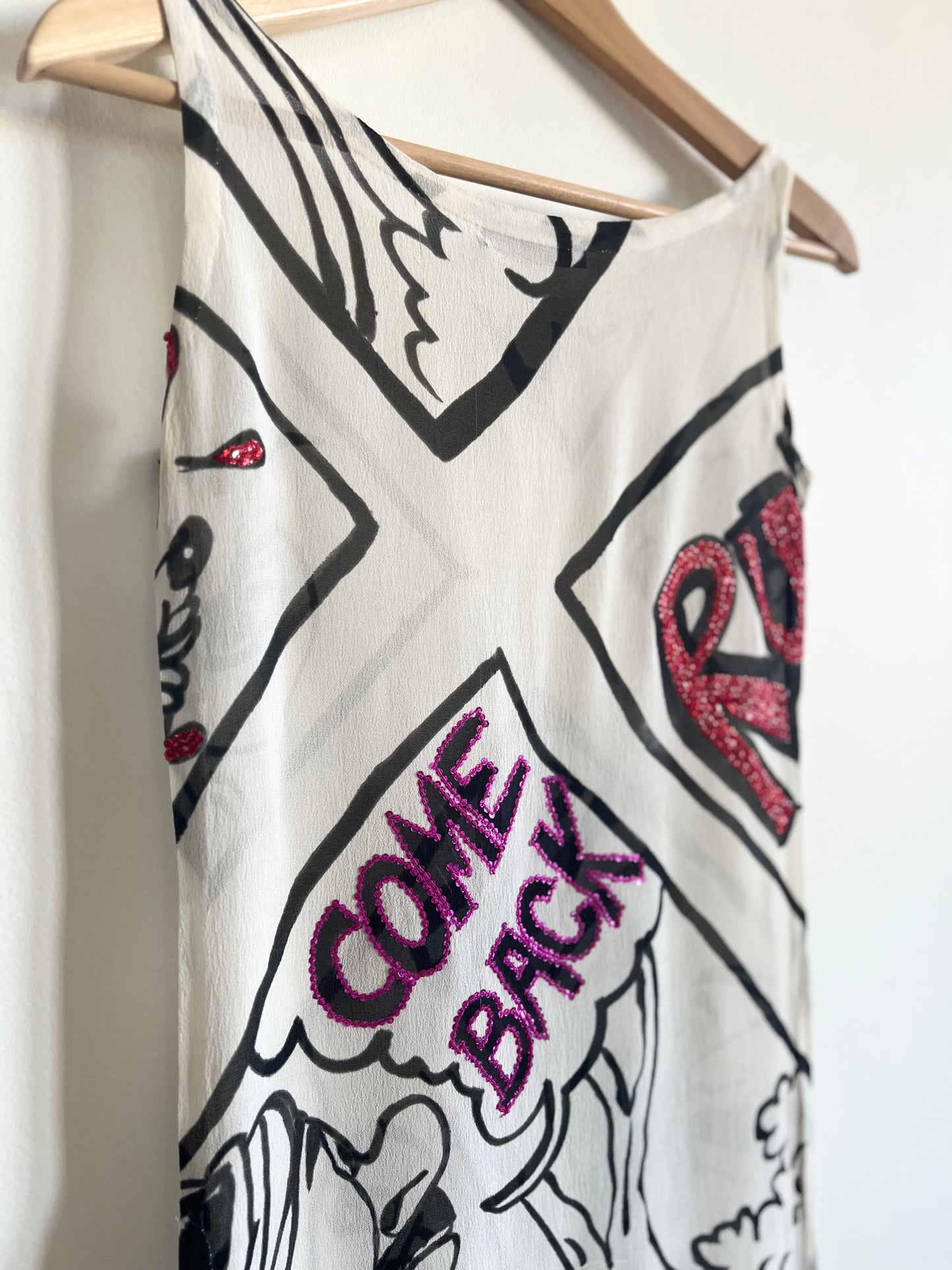 "Fish Fry"see through dress / Size XS - S