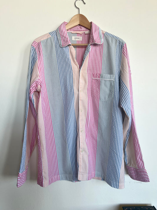 "J. Crew" striped shirt / See measurements