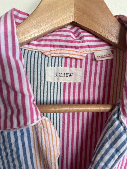 "J. Crew" striped shirt / See measurements