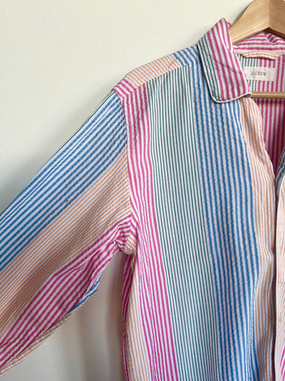 "J. Crew" striped shirt / See measurements