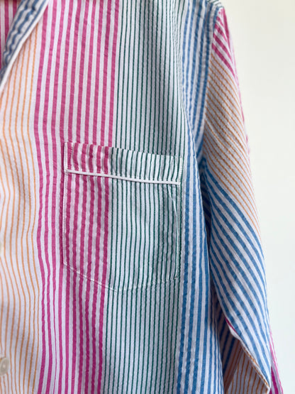 "J. Crew" striped shirt / See measurements