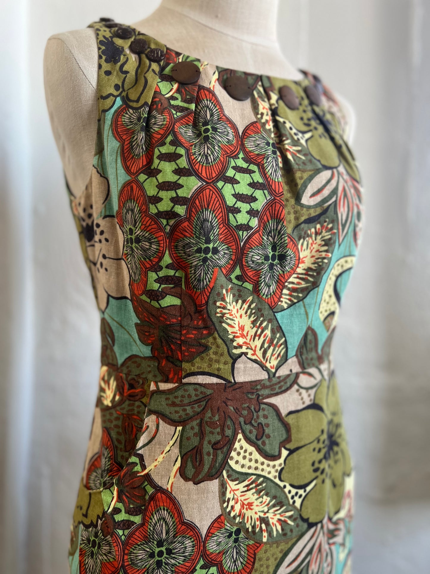 "Jessica Howard" linen dress / Size 10