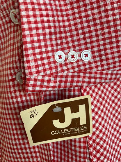 VINTAGE "JH Collectibles" plaid blazer / See measurements