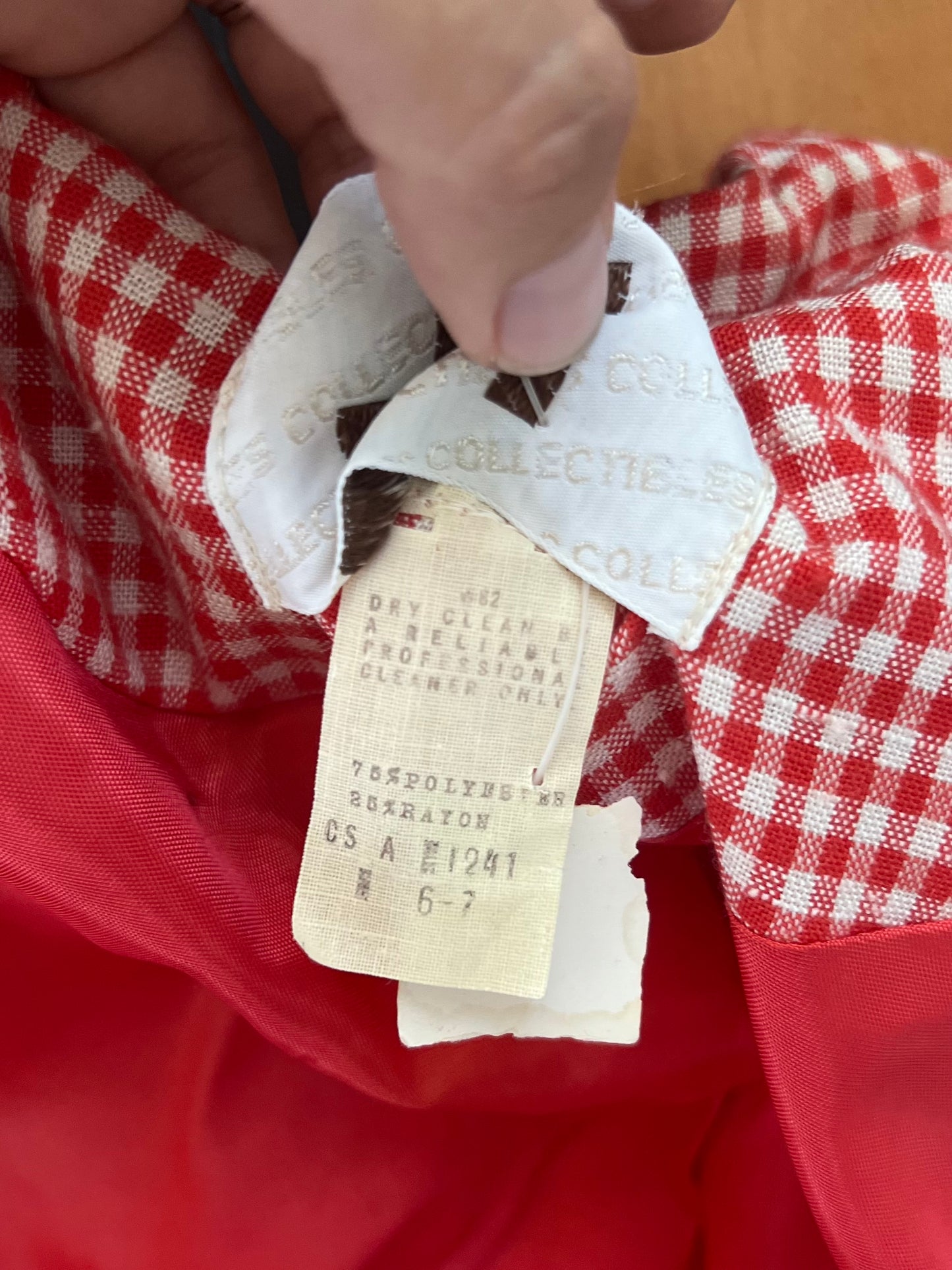 VINTAGE "JH Collectibles" plaid blazer / See measurements