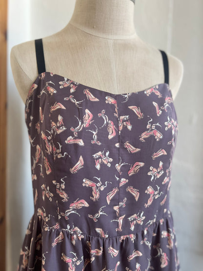 "Lauren Conrad"pink heels dress / Size 14