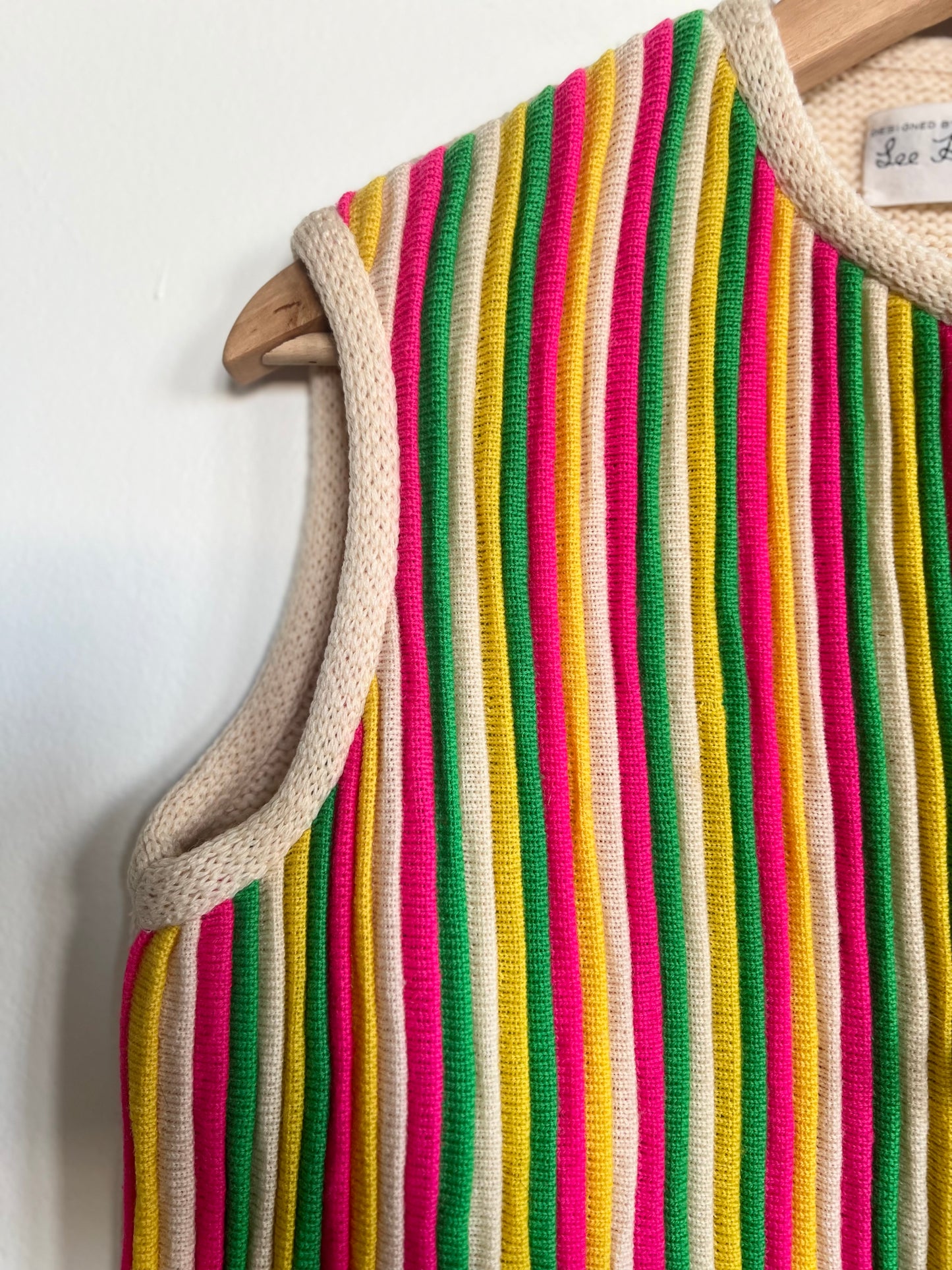 This vest belonged to "Allee Willis"