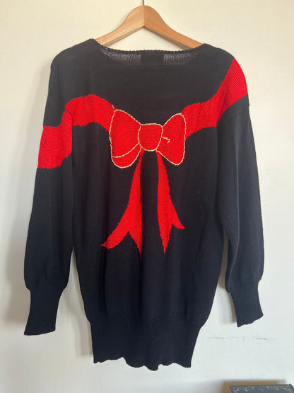 "Maurada" embellished face sweater / Size M