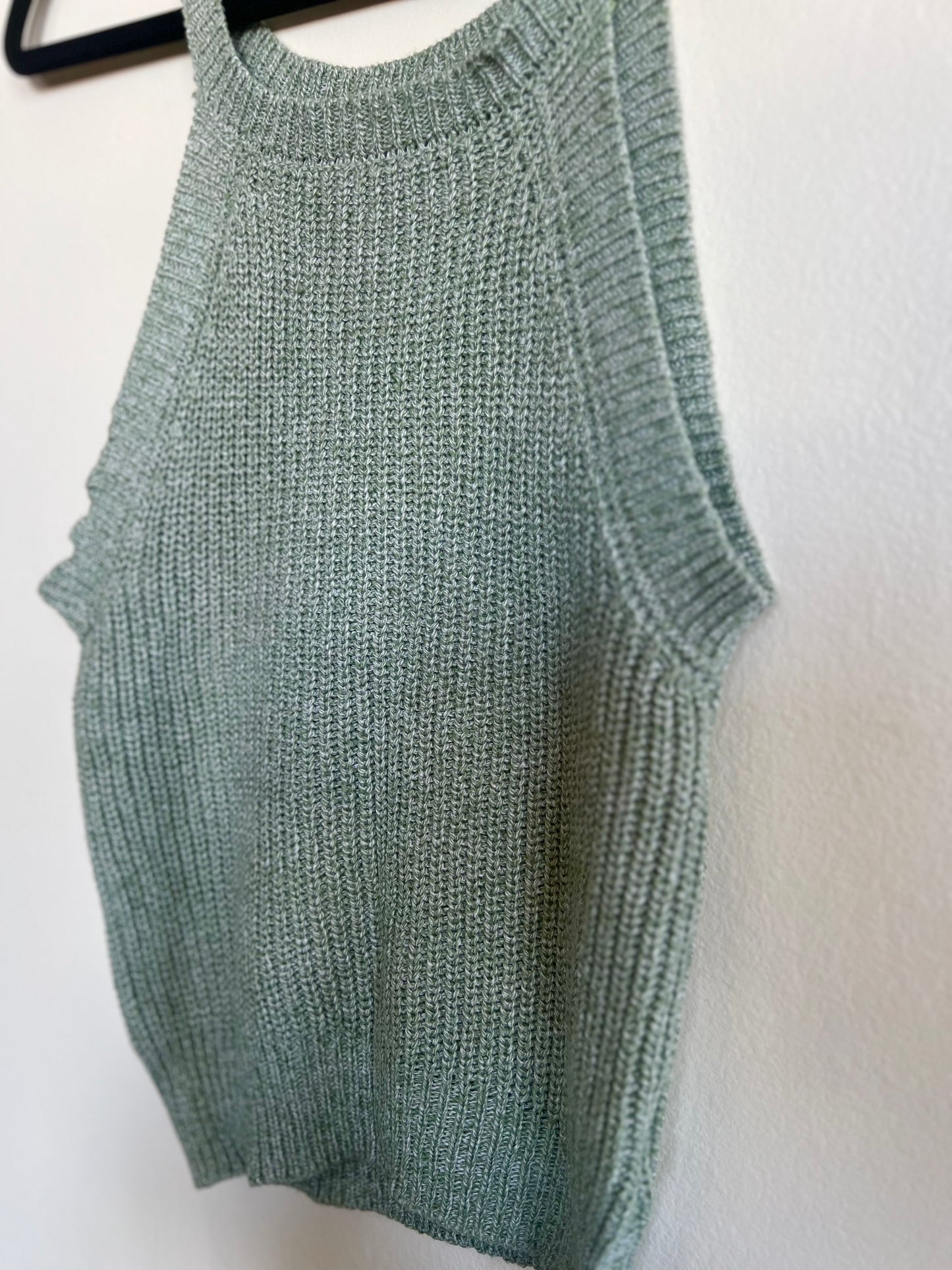 "Ultra flirt" knit halter tank top - Size S