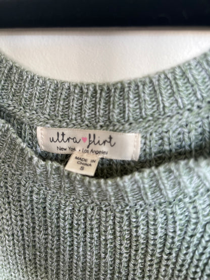 "Ultra flirt" knit halter tank top - Size S
