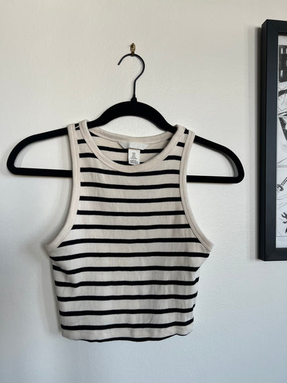 "H&M" cropped vest top - Size S