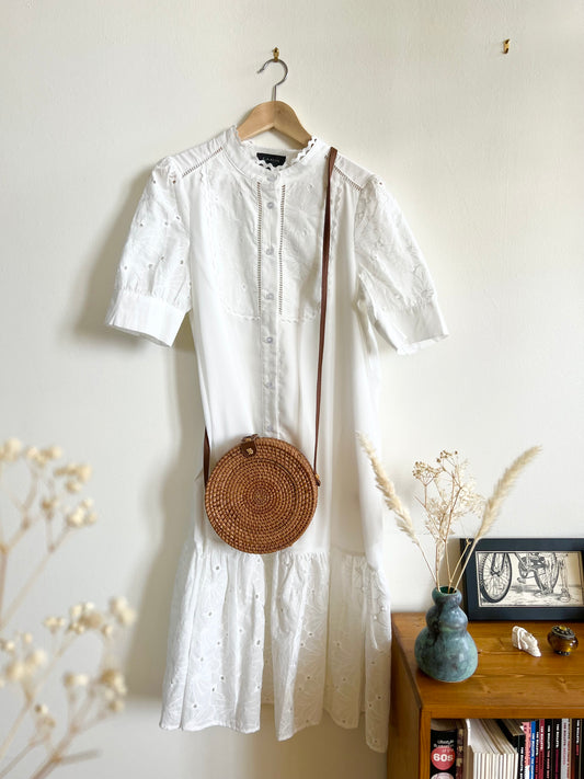 "GRACIA" white dress - Size M