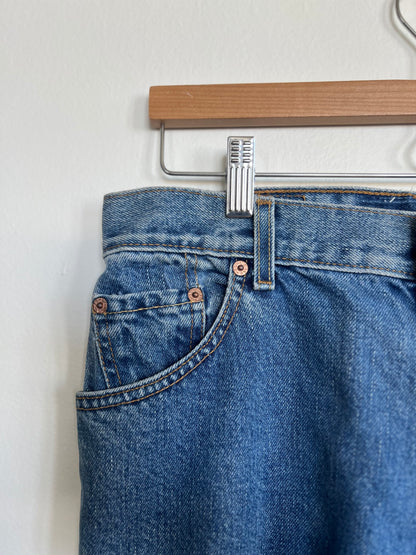"Furst of a kind" denim maxi skirt - Size M
