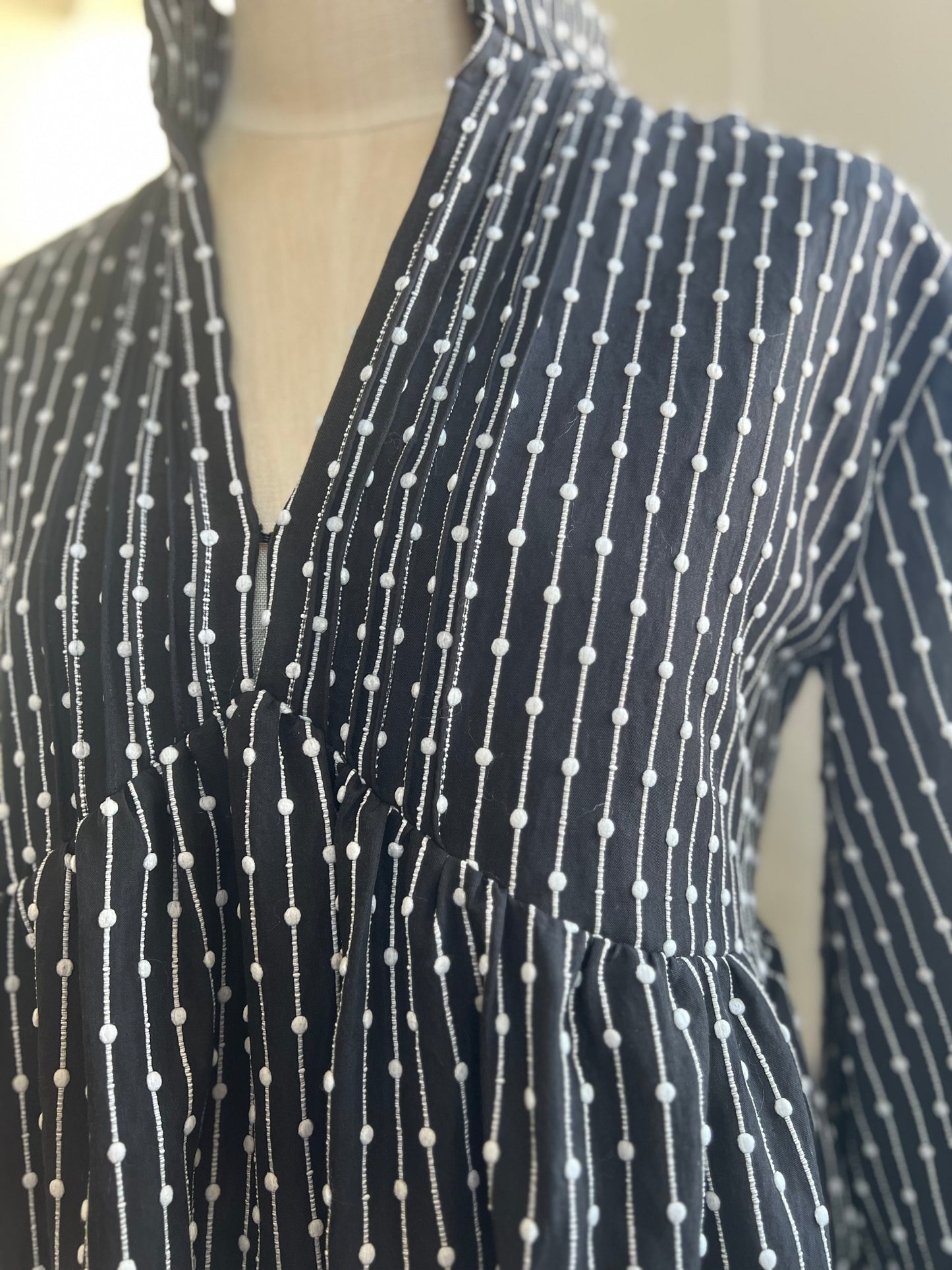 "C/MEO COLLECTIVE" Black & white dress - Size XS