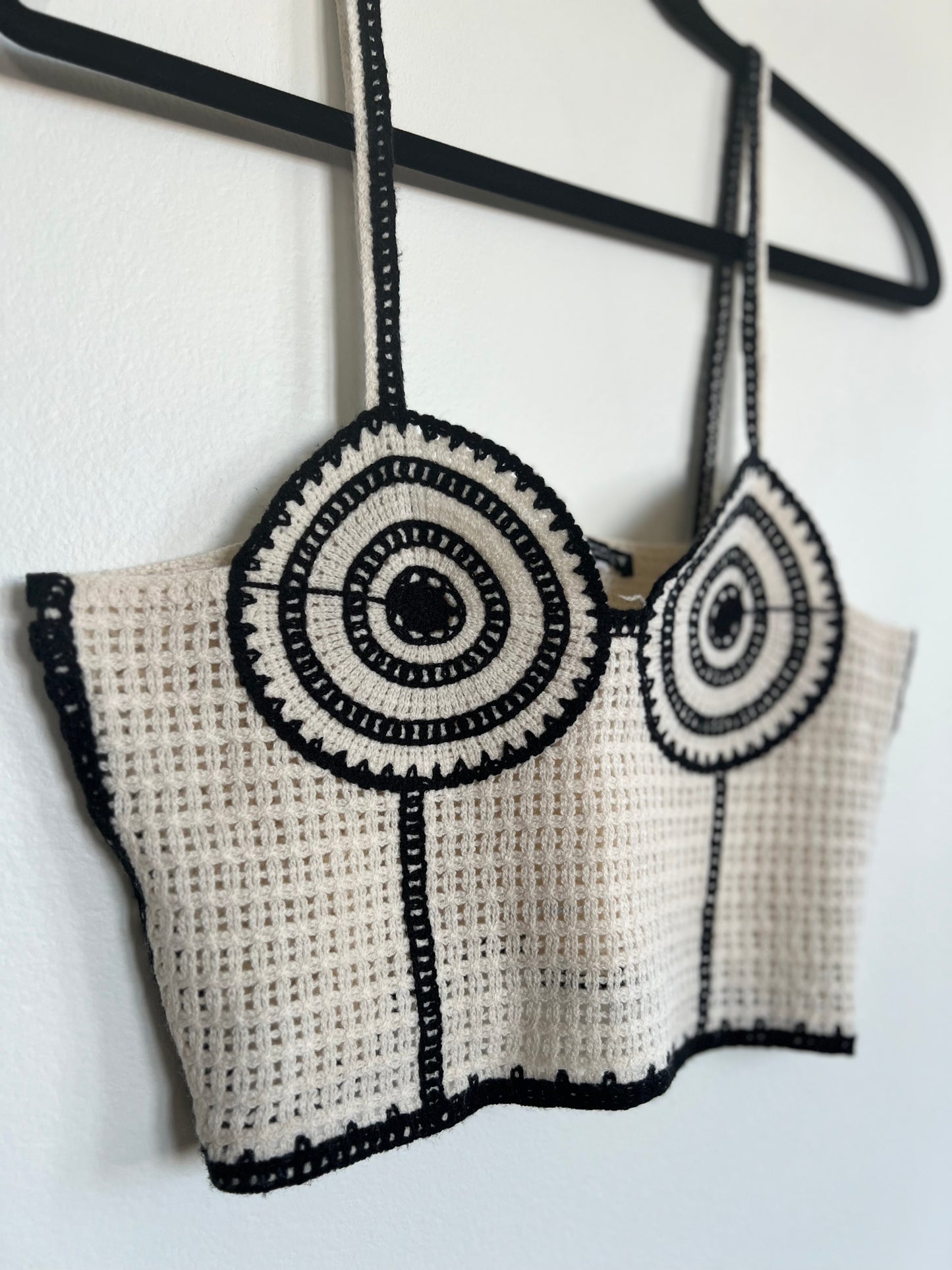 "ZARA" crochet corset top / Size M
