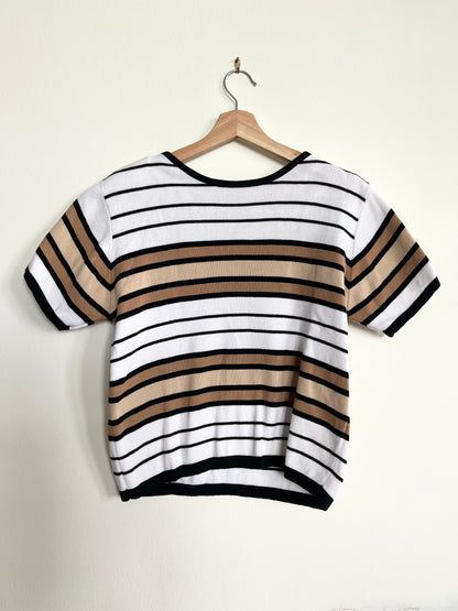"Liz Claiborne" striped shirt / Size S