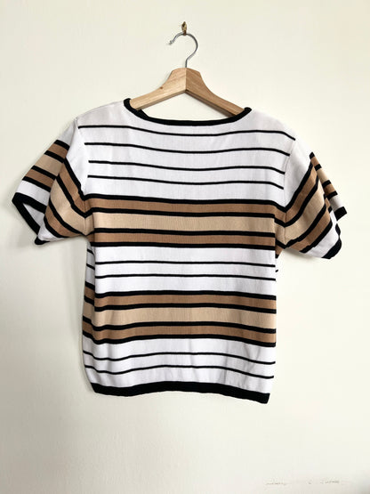 "Liz Claiborne" striped shirt / Size S