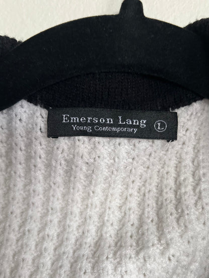 "Emerson lang" - crochet sweater / Size L (runs small)