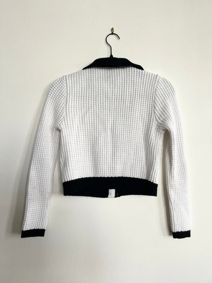 "Emerson lang" - crochet sweater / Size L (runs small)