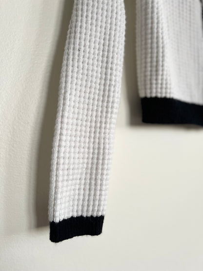 "Emerson lang" - crochet sweater / Size L (runs small)