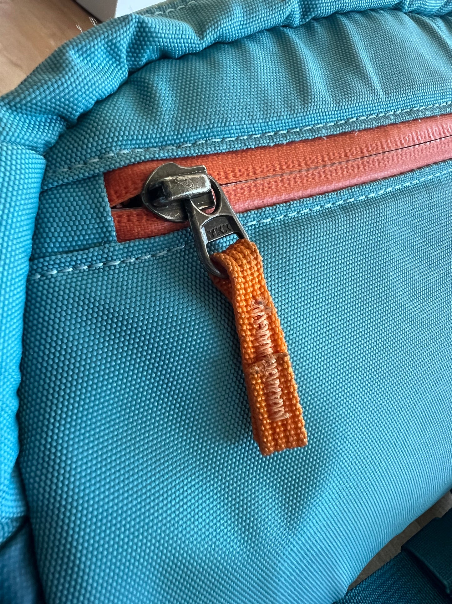 "Cotopaxi" blue hip pack bag / Has some imperfections