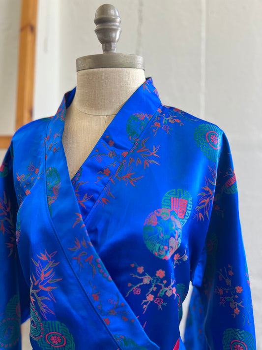 Chinese blue robe - One size (fits all)