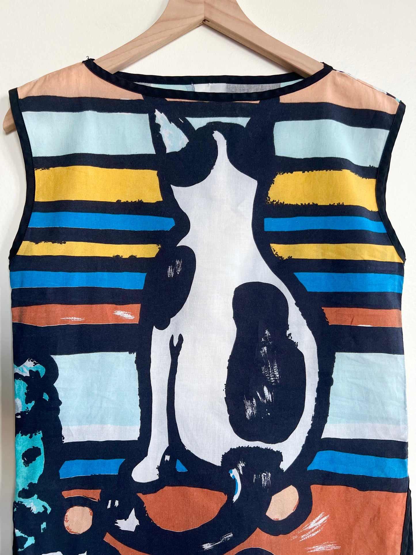 "Michaele Vollbrach" - art to wear- cat bluse / See measurements