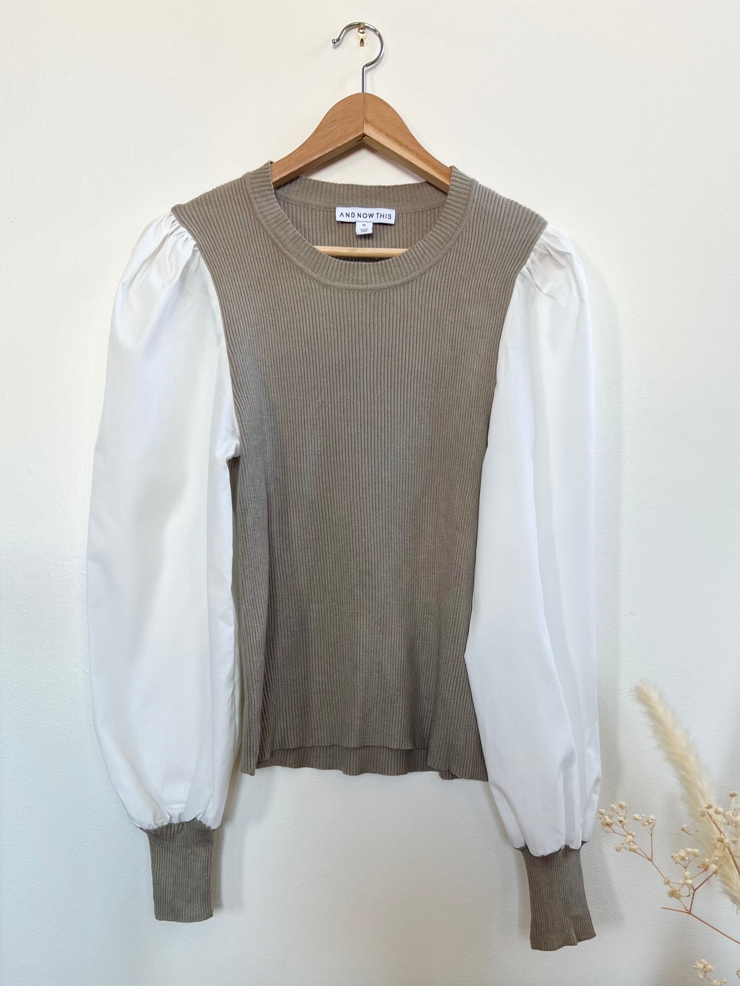 "And now this" long sleeves shirt - Size XL